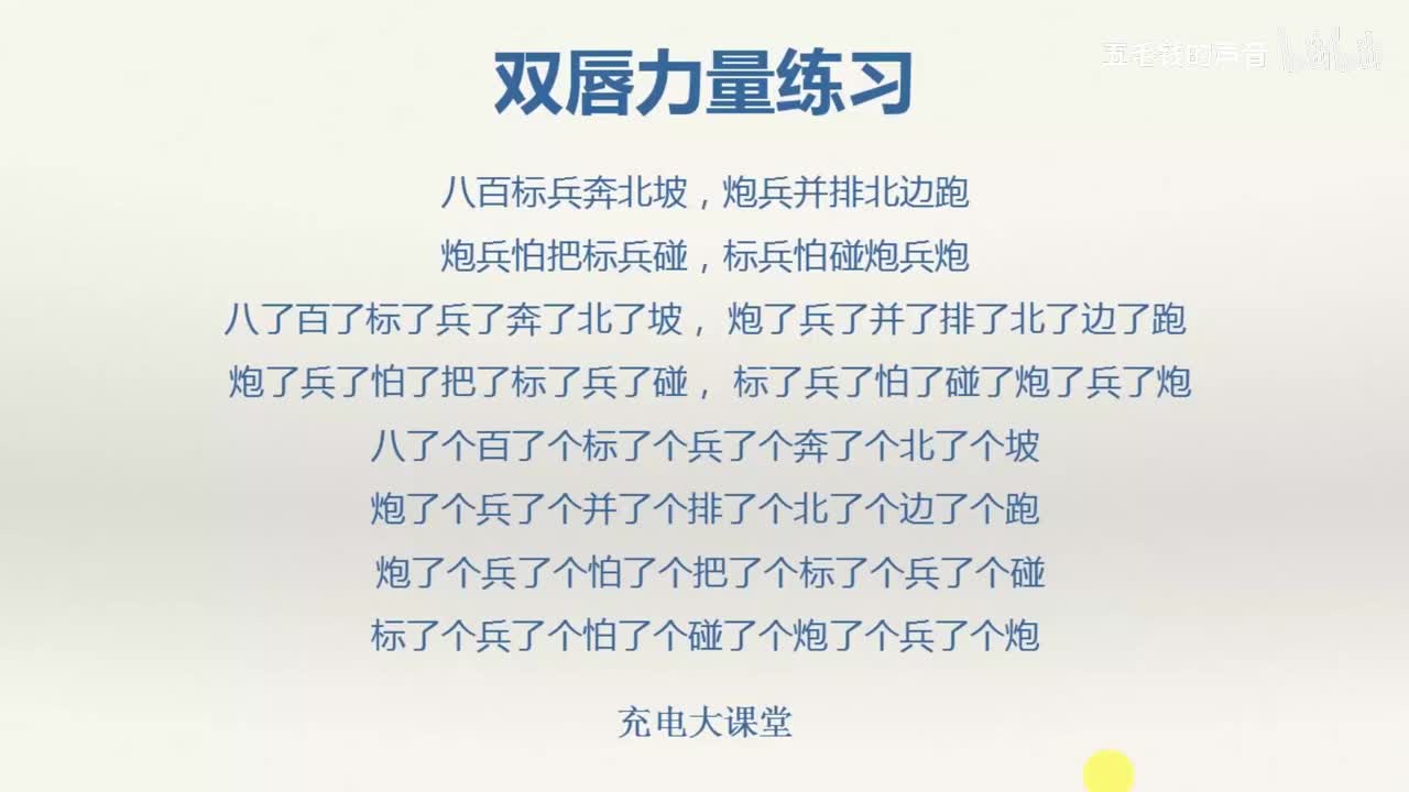 28.双唇力量练习
