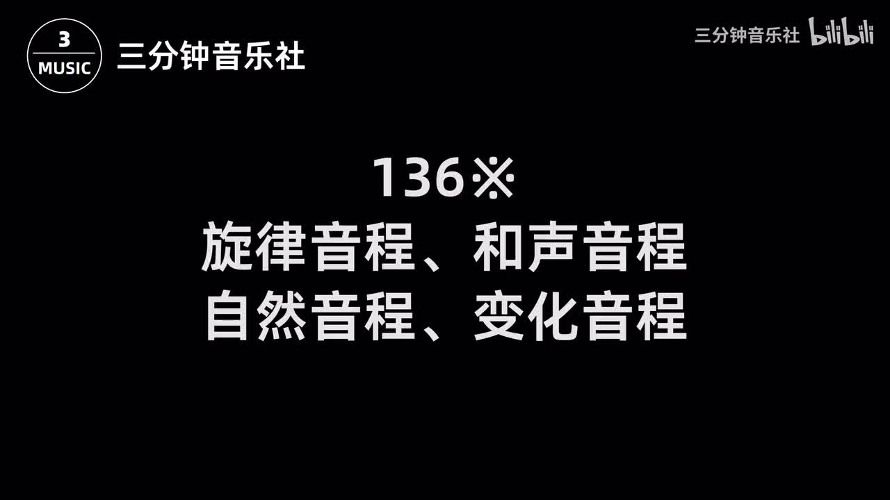 136※-旋律音程、和声音程、自然音程、变化音程