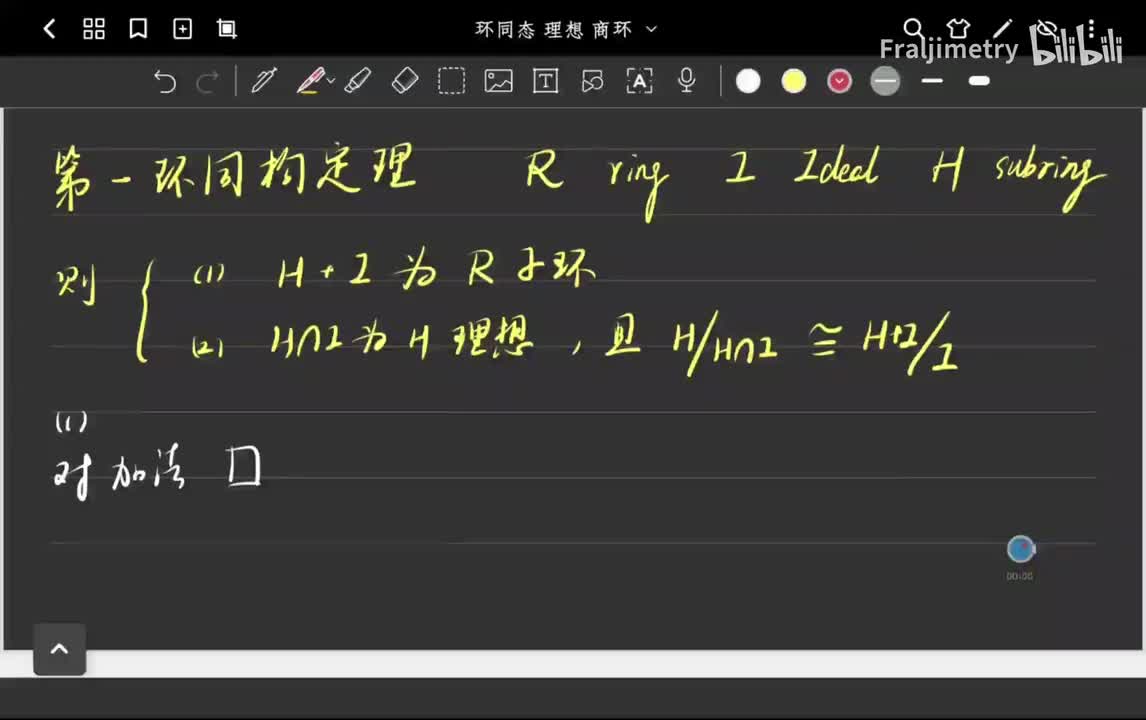 第一环同构定理