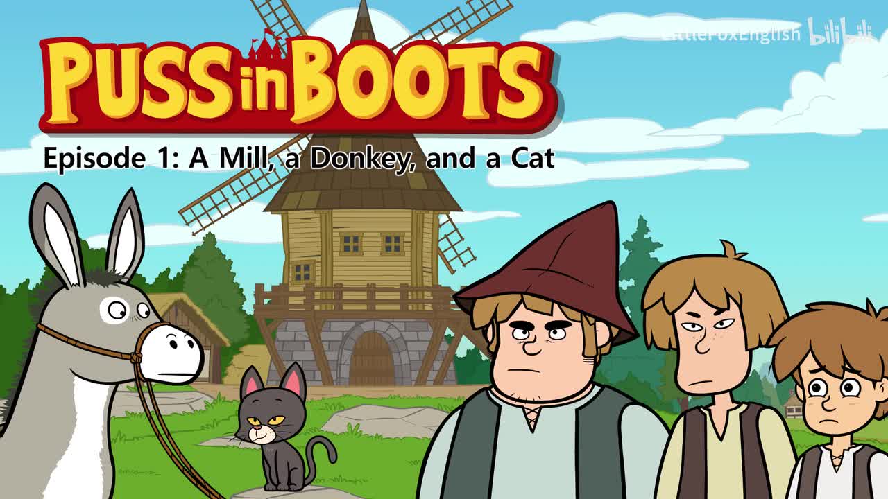 001 A Mill, a Donkey, and a Cat