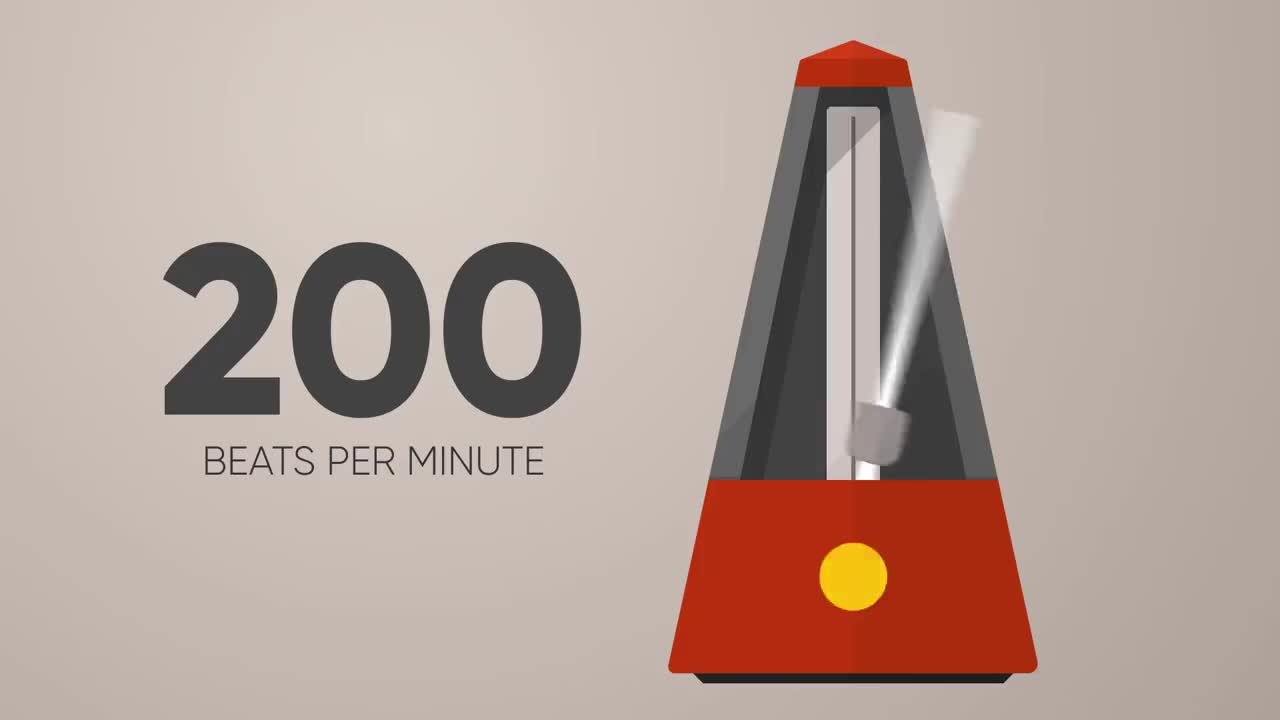 200 BPM Metronome