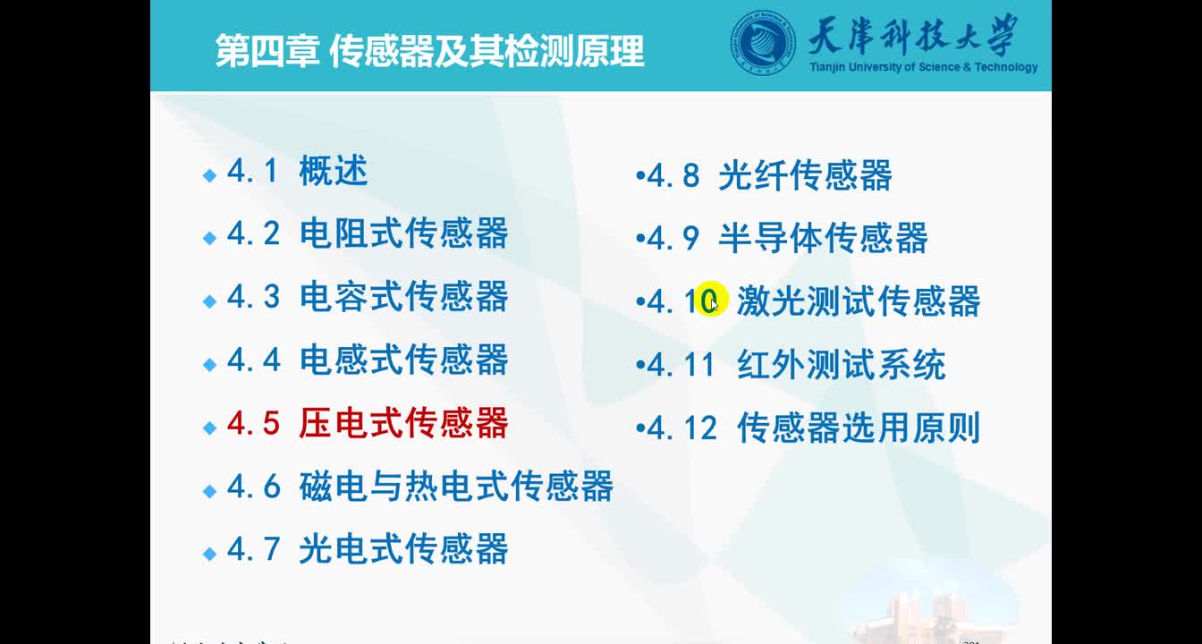 第四章 传感器及检测原理（4）