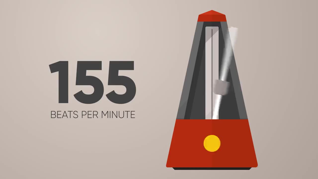 155 BPM Metronome