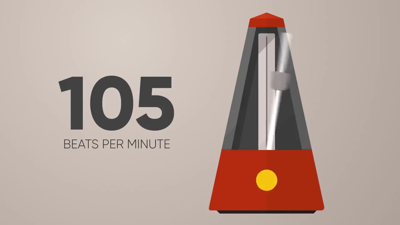 105 BPM Metronome