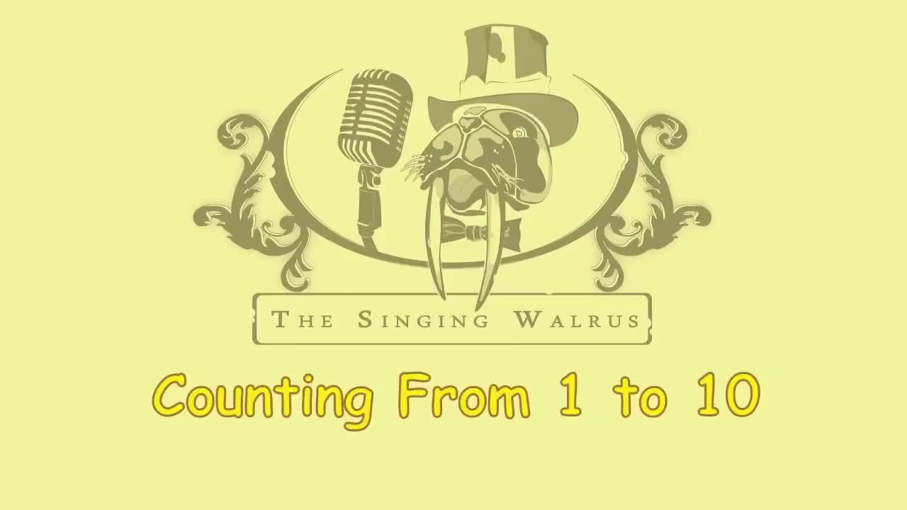 050-Interactive Counting Songs 9 minutes The Singing Walrus