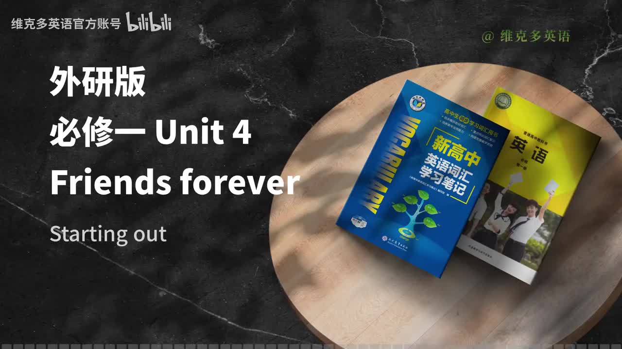 必修一Unit4 - Starting out & Understanding ideas