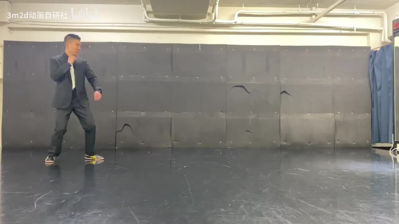 【格斗术】二连肘击 Animation reference