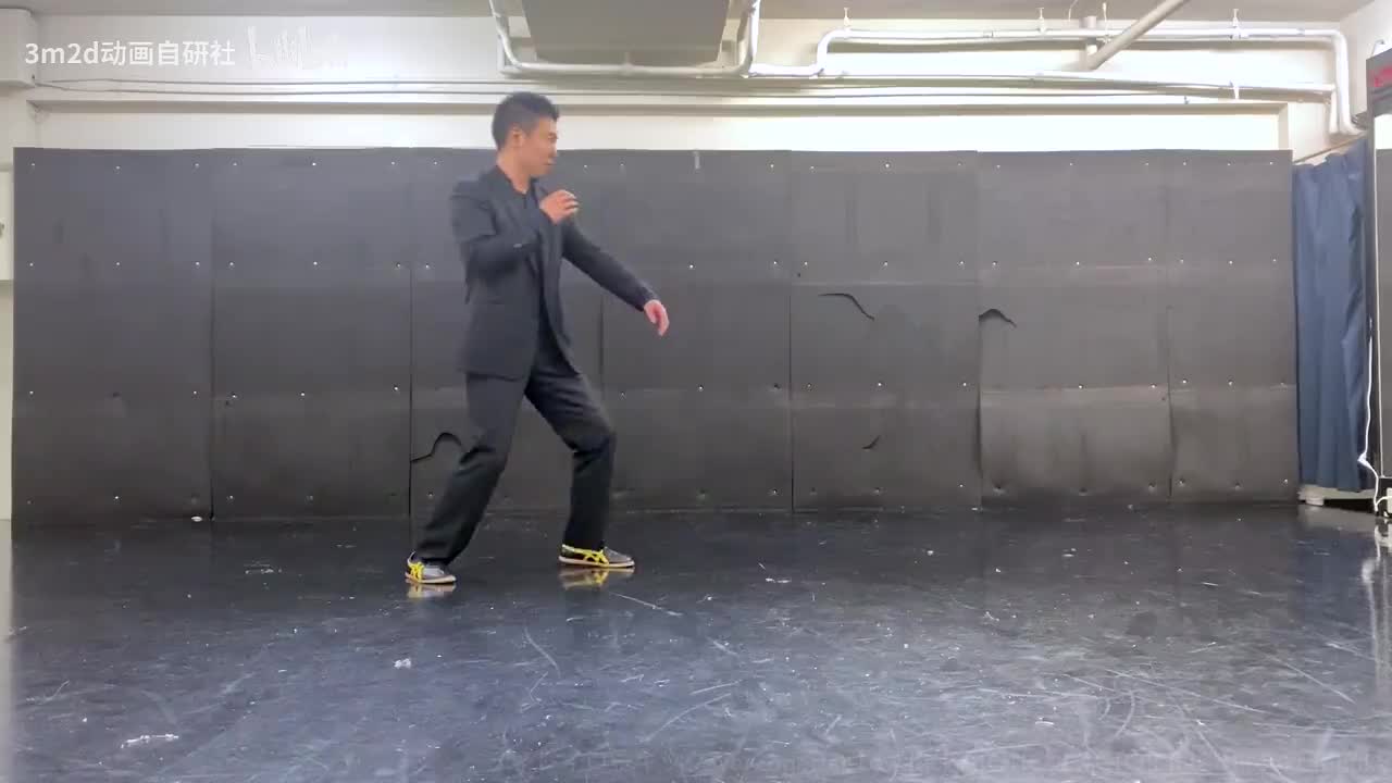 【格斗术】扫腿攻击 Animation reference