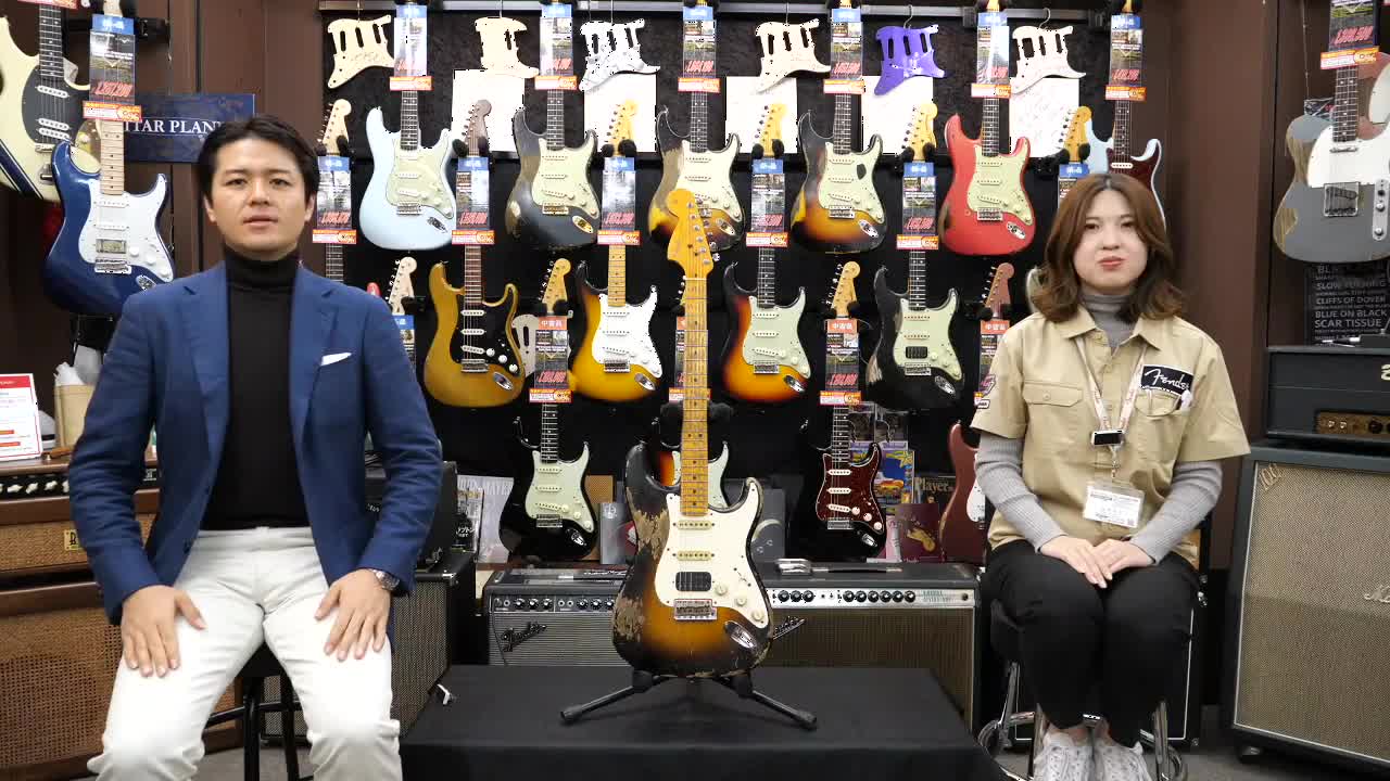 春畑道哉「Michiya Haruhata Stratocaster Heavy Relic」