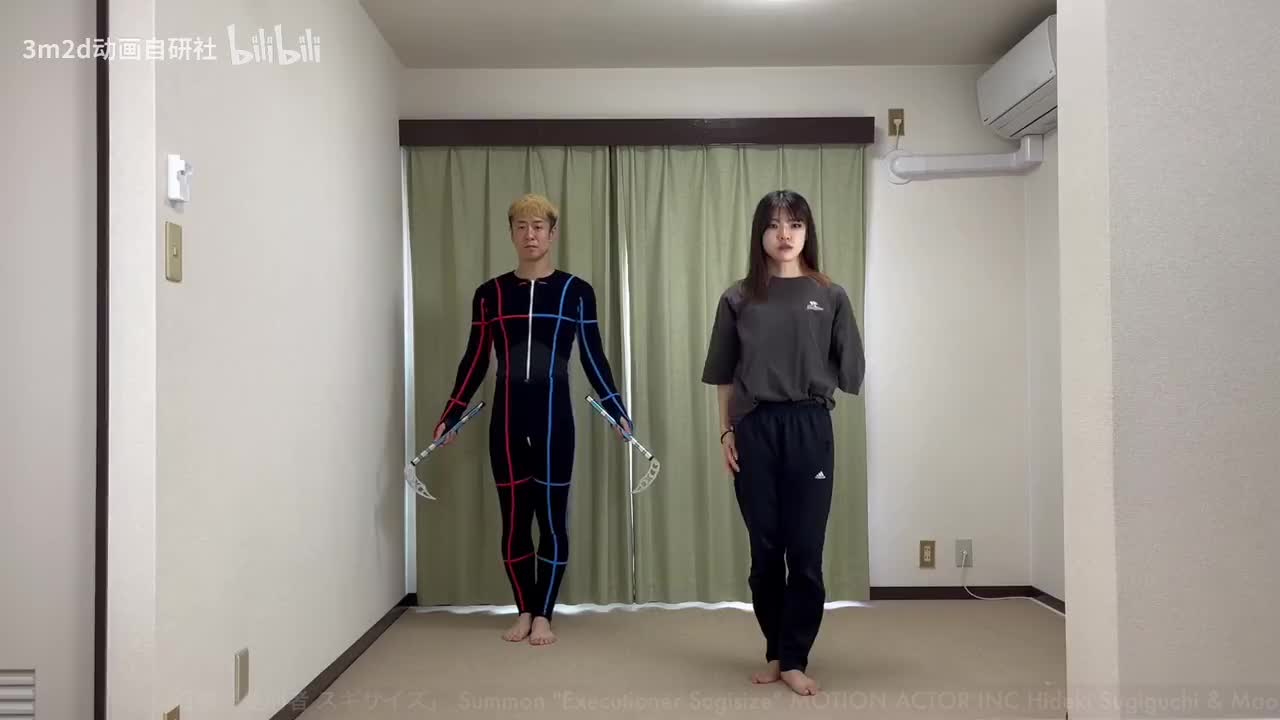 【战斗待机】召唤！处刑者「苏吉西泽」！ Animation reference