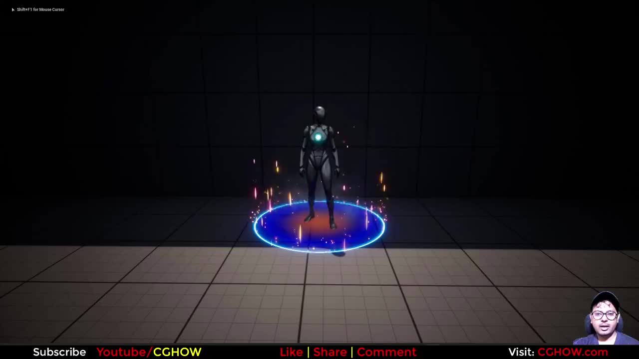 Ring Aura in Unreal Engine 5.1 Niagara Tutorial Download Files