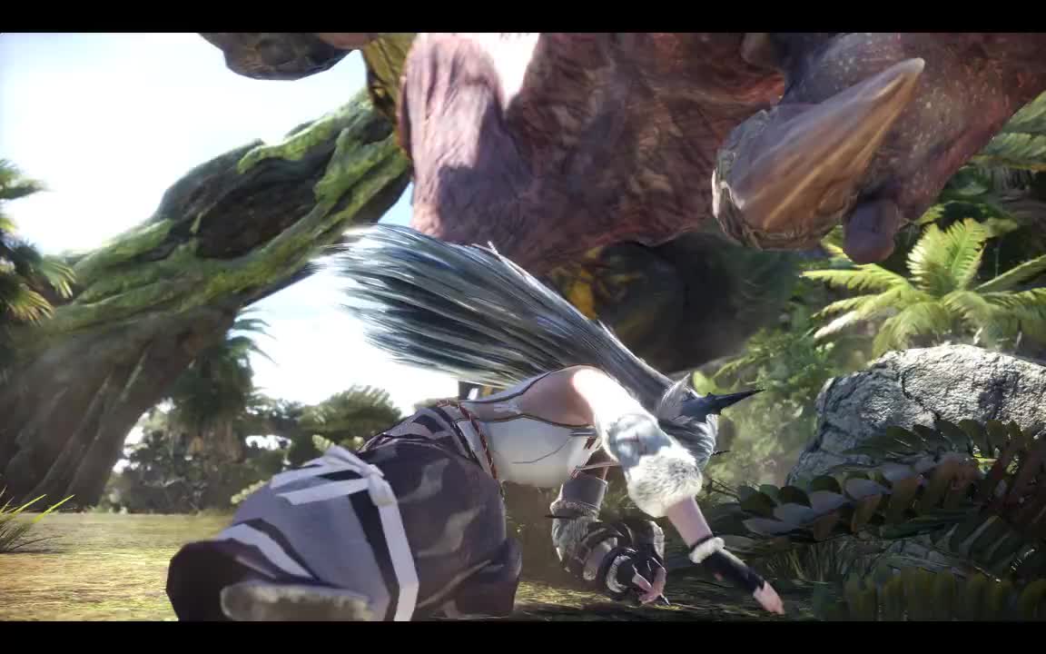 在关卡的骚动（此时一条龙龙找到了心爱的大剑）