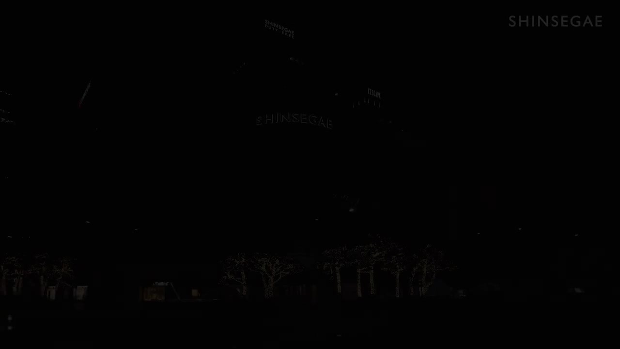 SHINSEGAE 圣诞媒体立面 2022