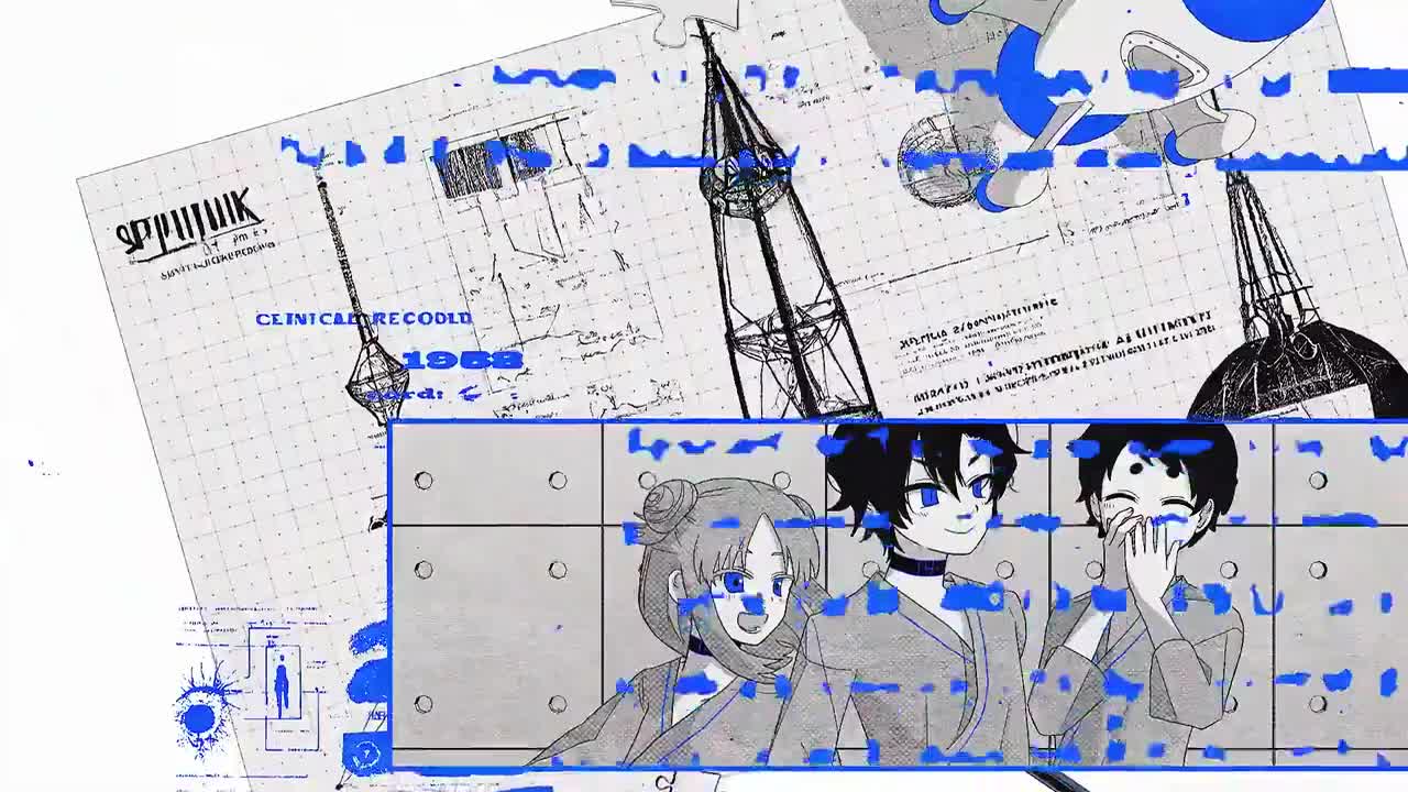 『青く青く光る』