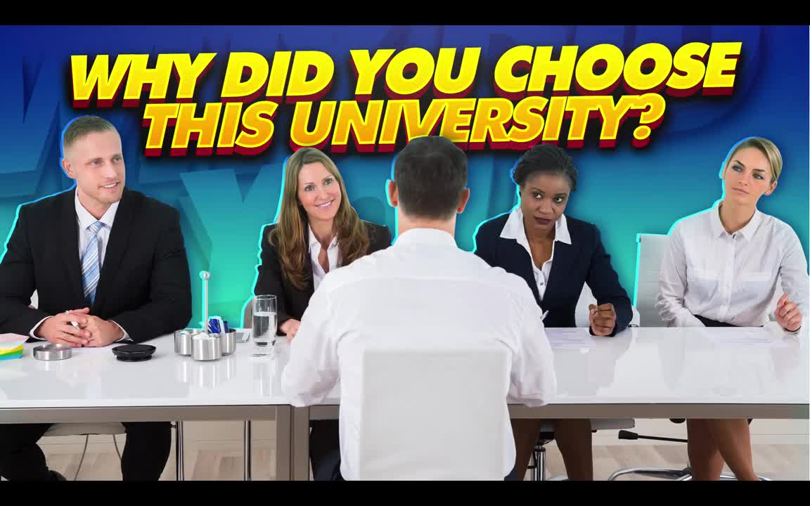 74-Why Did You Choose This University BEST ANSWER to this University Admissions