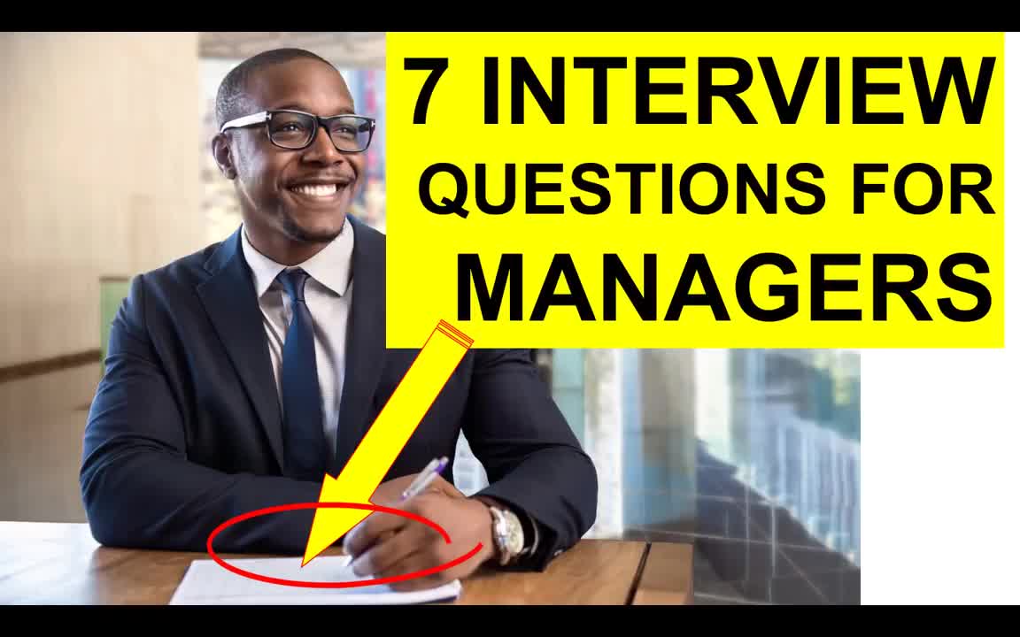 51-7 MANAGER Interview Questions and Answers! (PASS)