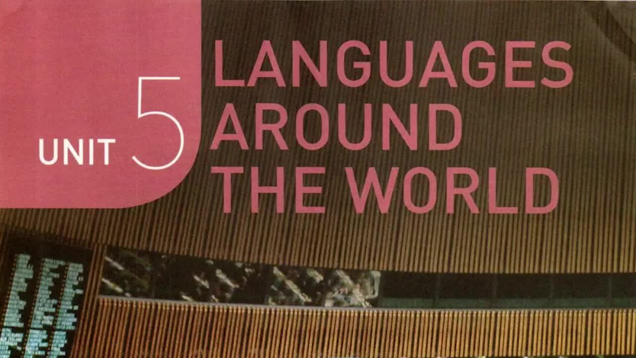 必修一 U5 Reading for Writing