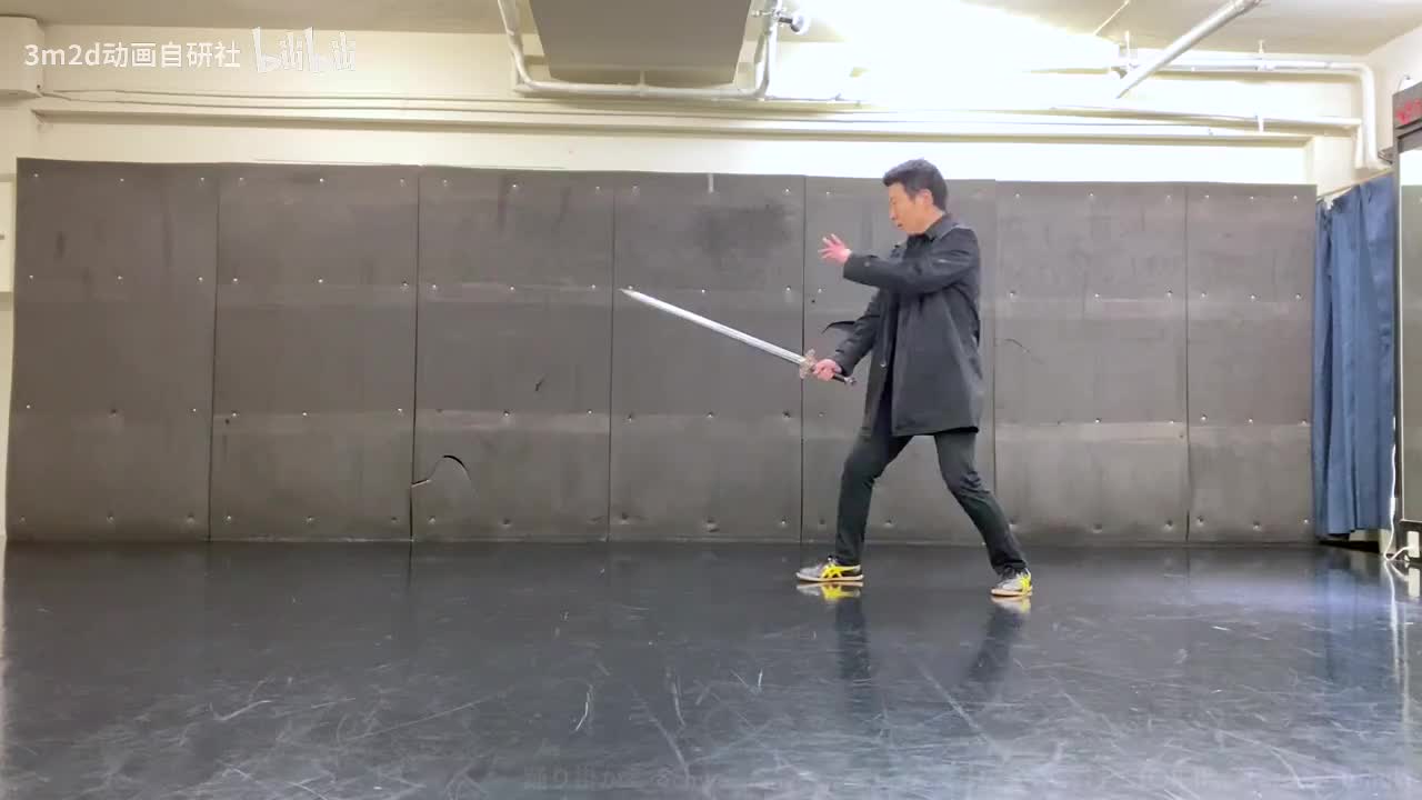 【短武器】剑舞攻击 Animation reference by 3D2M 动画自研社