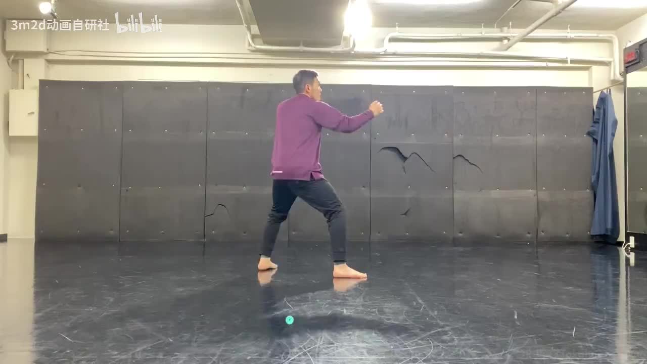 【踢&腿法】踢飞 Animation reference by 3D2M动画自研社