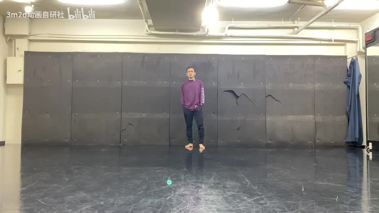 【踢&腿法】前踹 Animation reference by 3D2M动画自研社