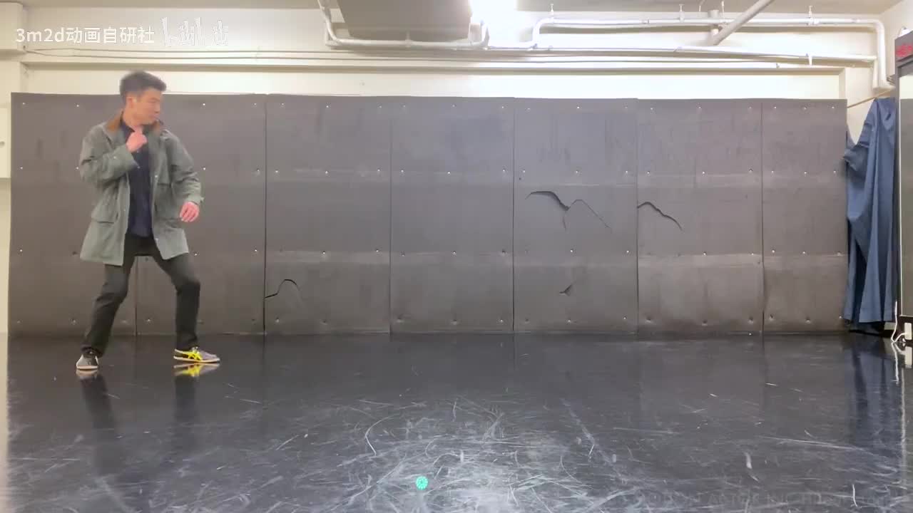 【格斗术】旋转拳击组合II Animation reference by 3D2M动画自研社