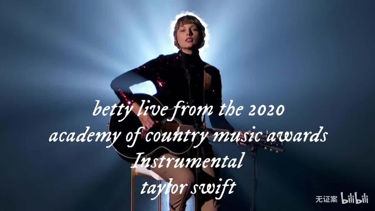 betty (Live from the 2020 Academy of Country Music Awards)