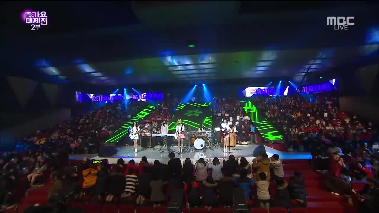 141231 AOA - Miniskirt + Like A Cat (MBC Gayo Daejun)