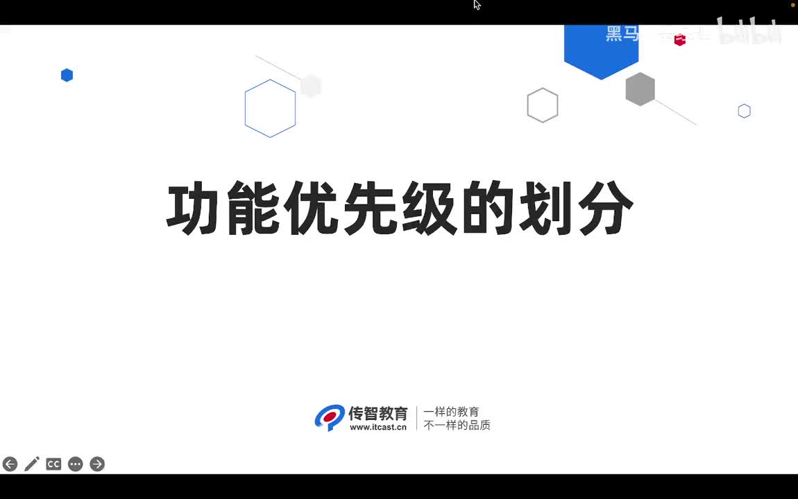 3.3 功能优先级划分