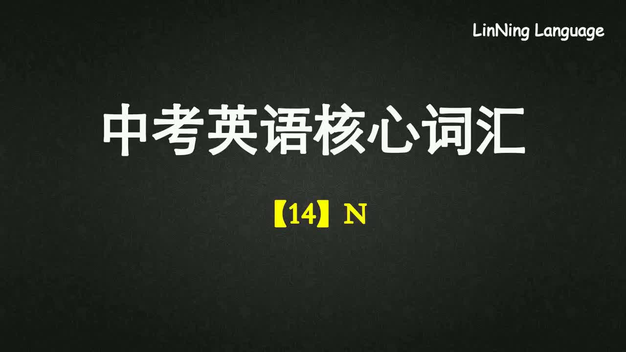 【14】N