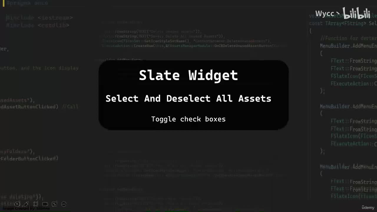 18. Select And Deselect All Assets In The List_压制cn