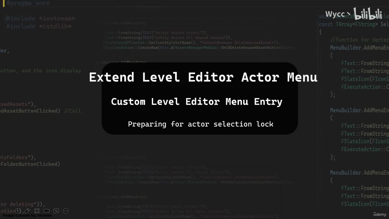 2. Custom Level Editor Menu Entry_压制cn