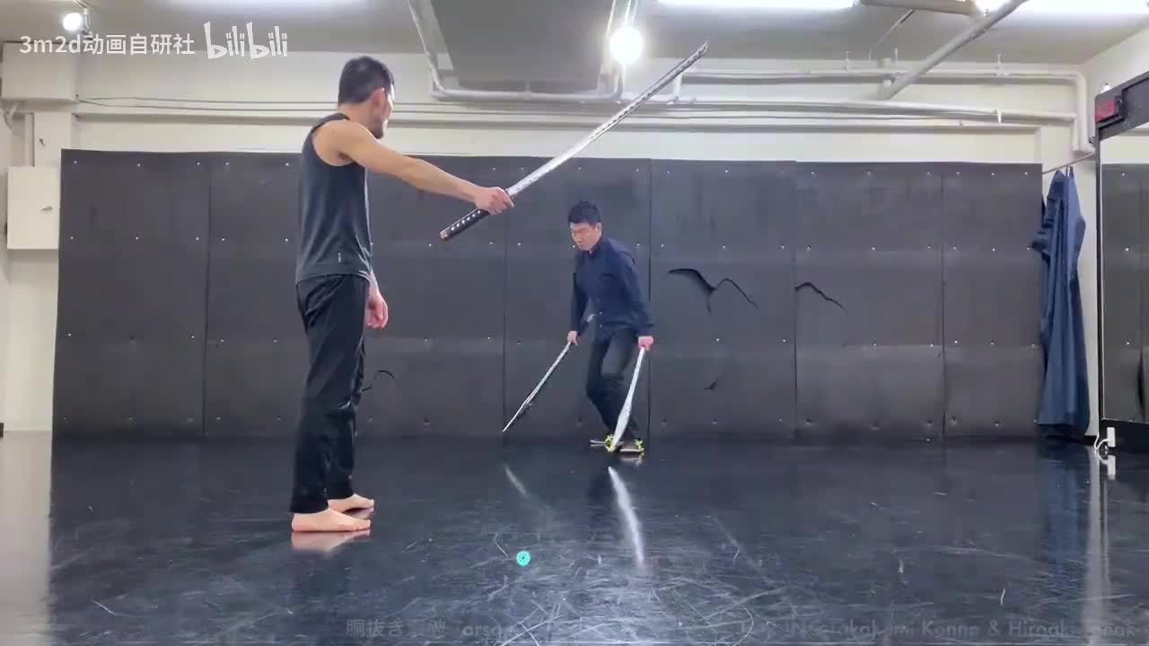 【太刀】角力后开膛攻击 Animation reference by 3D2M动画自研社