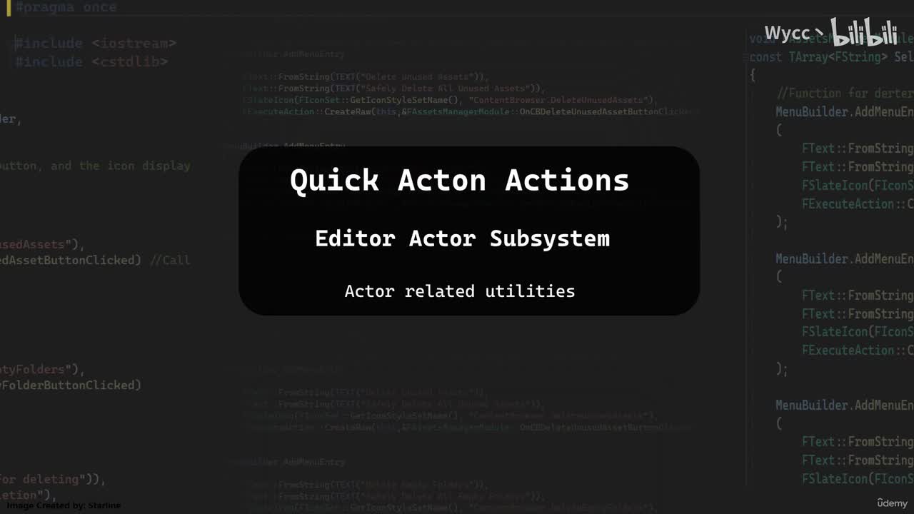 2. Editor Actor Subsystem_压制cn