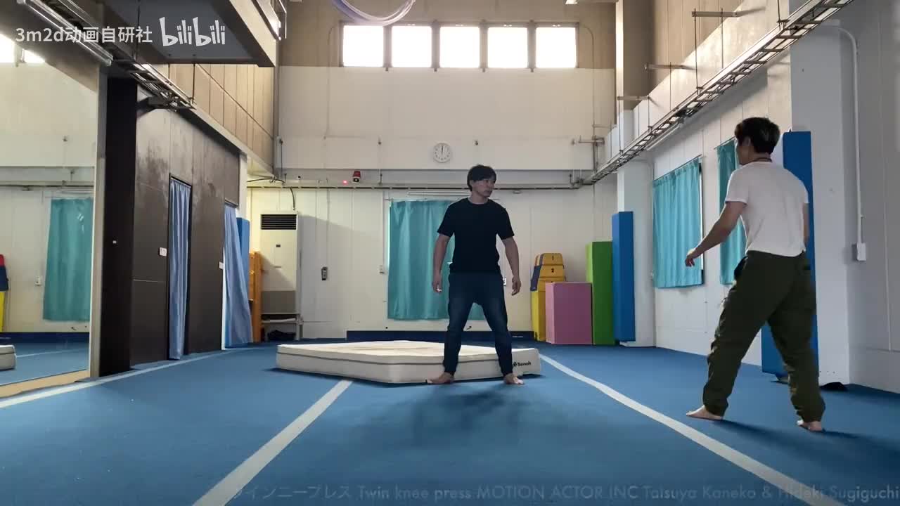 【踢&腿法】双膝压倒 Animation reference by 3D2M动画自研社