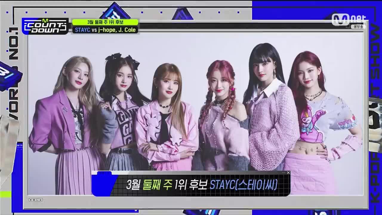 230309 Mnet M!Countdown STAYC - Teddy Bear
