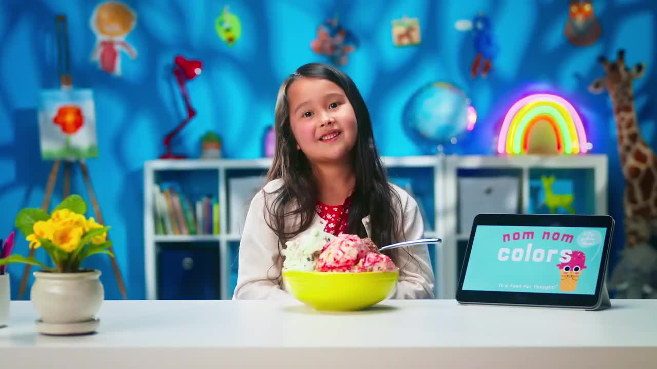 86-Kids Book Read Aloud Nom Nom Colors! Vooks Narrated Storybooks
