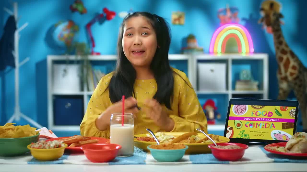 82-Proud To Be Latino FoodComida 🥗 Story time Bilingual Read Aloud Books Vook