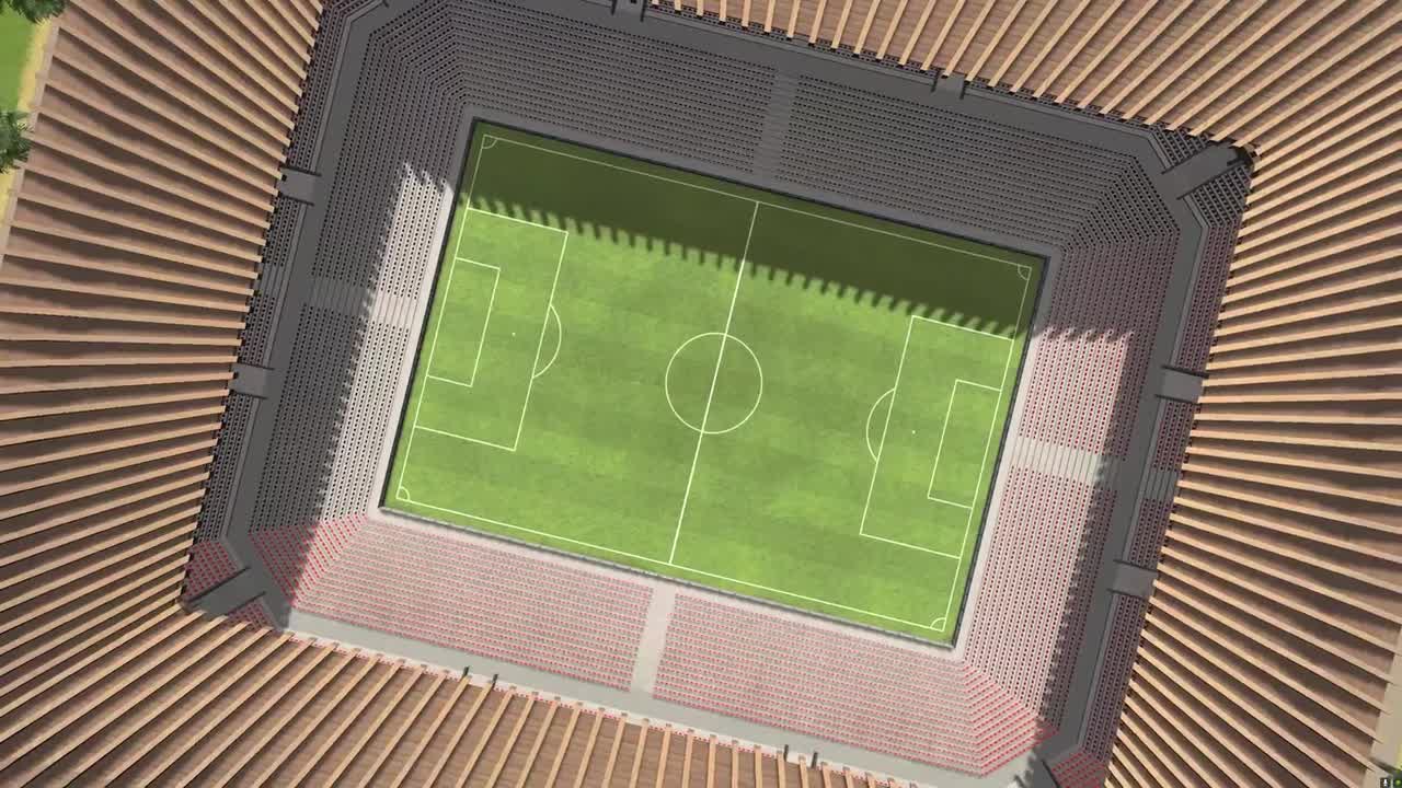 运动场 建筑包 Sport Stadiums by BadPeanut Content Creator Pack