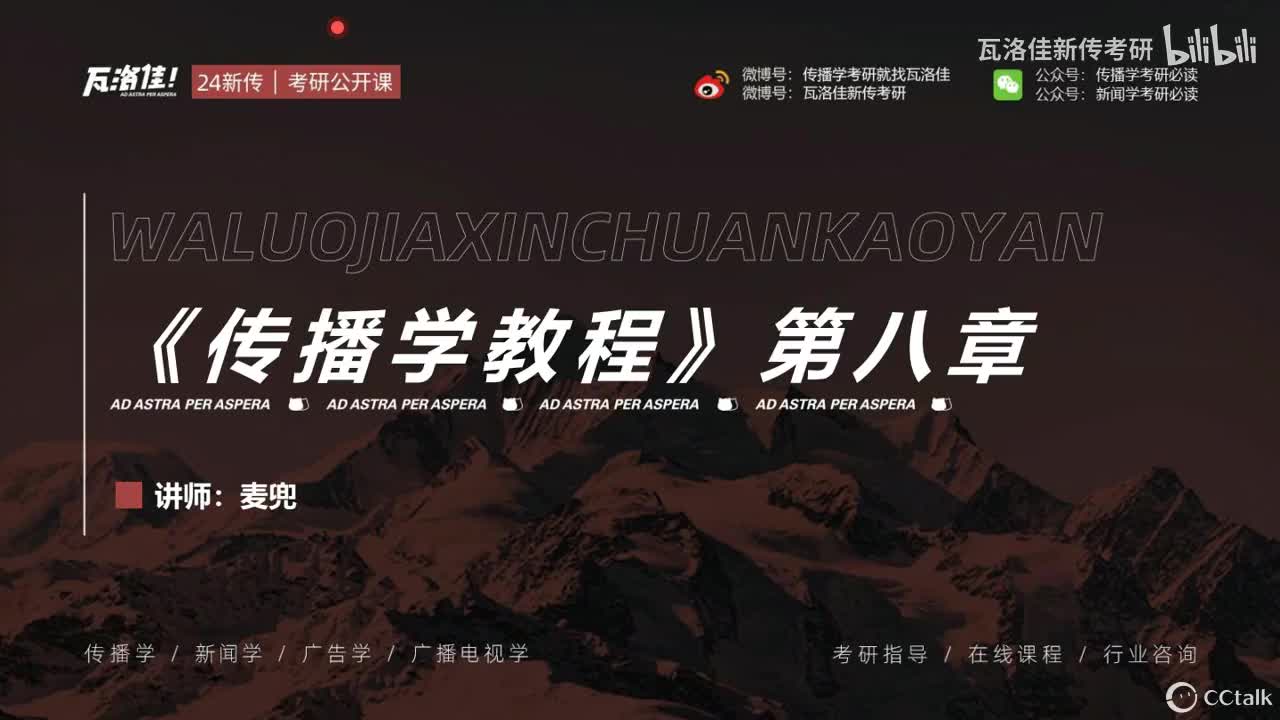 第八章：媒介技术与媒介组织（下）