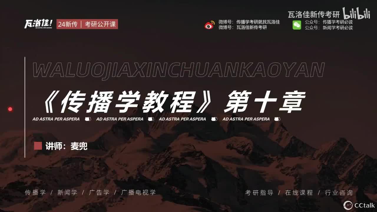 第十章：社会转型与受众变迁（下）