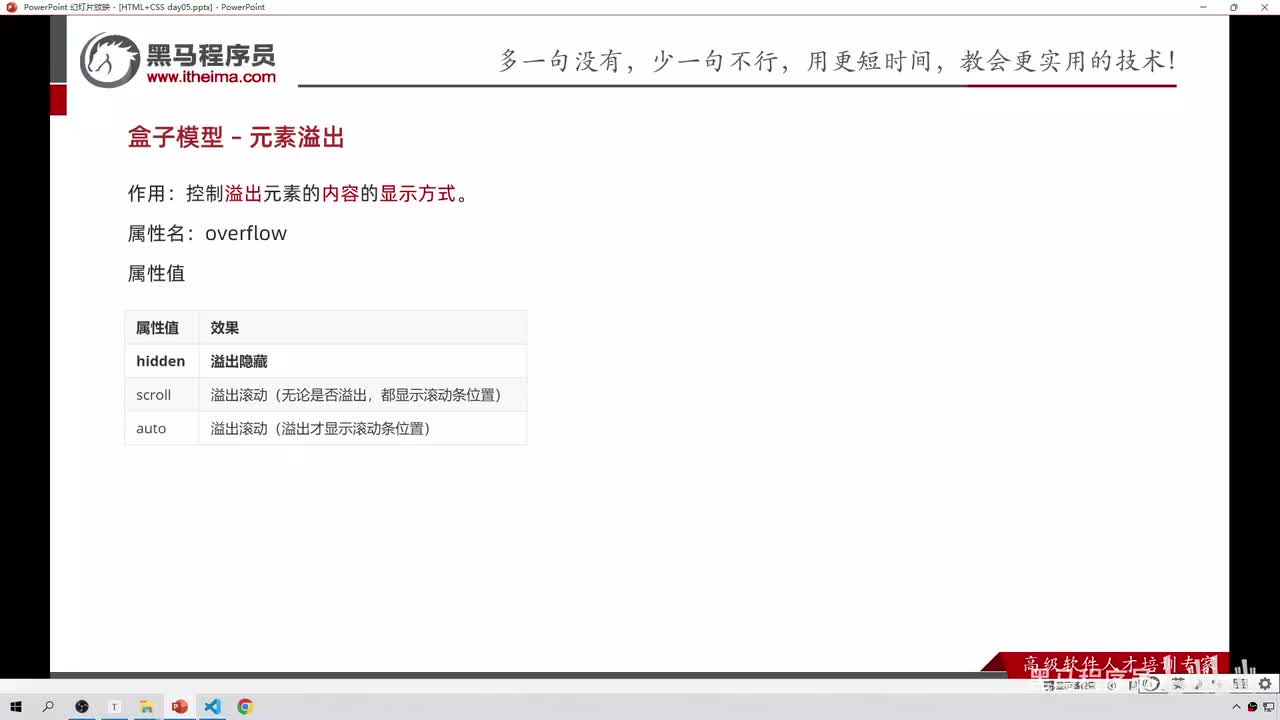 63-内容溢出overflow属性