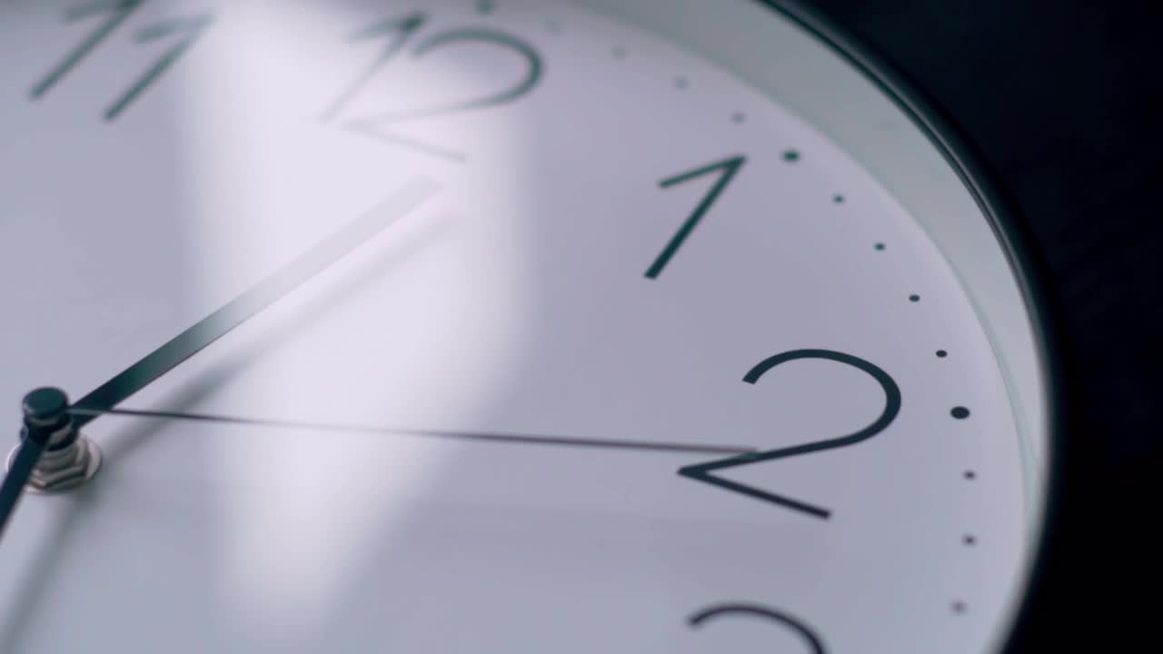 【4K素材】延时钟表时间流逝（4）