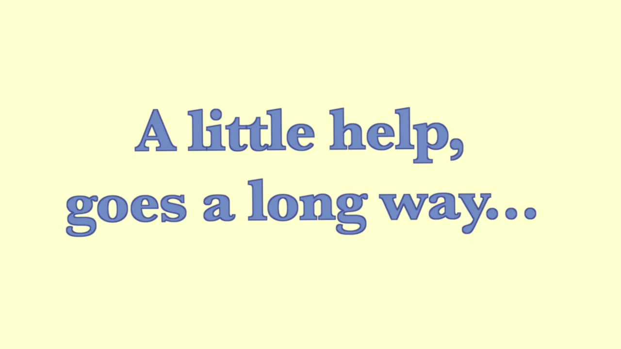 Lend a Helping Hand