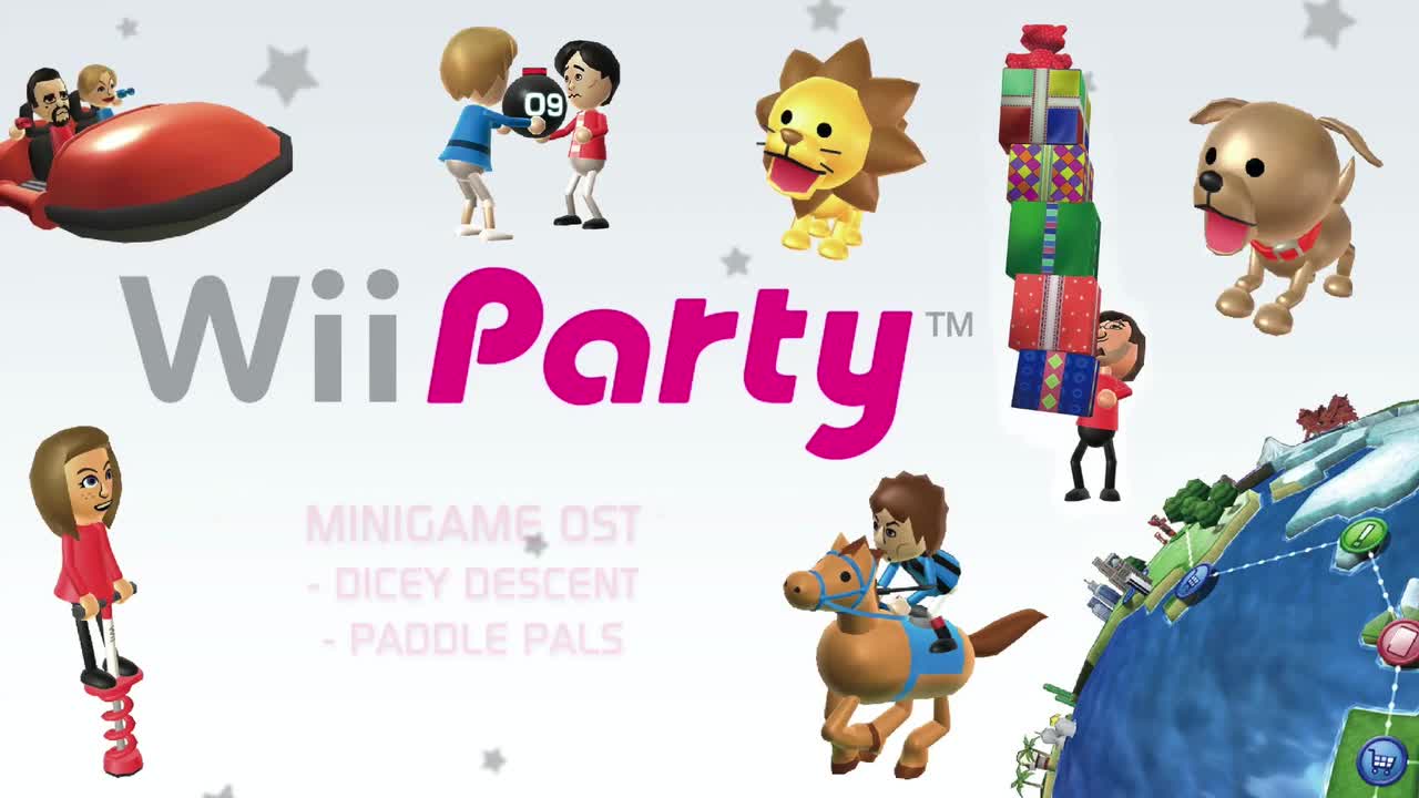Minigame - Dicey Descent & Paddle Pals OST _ Wii Party