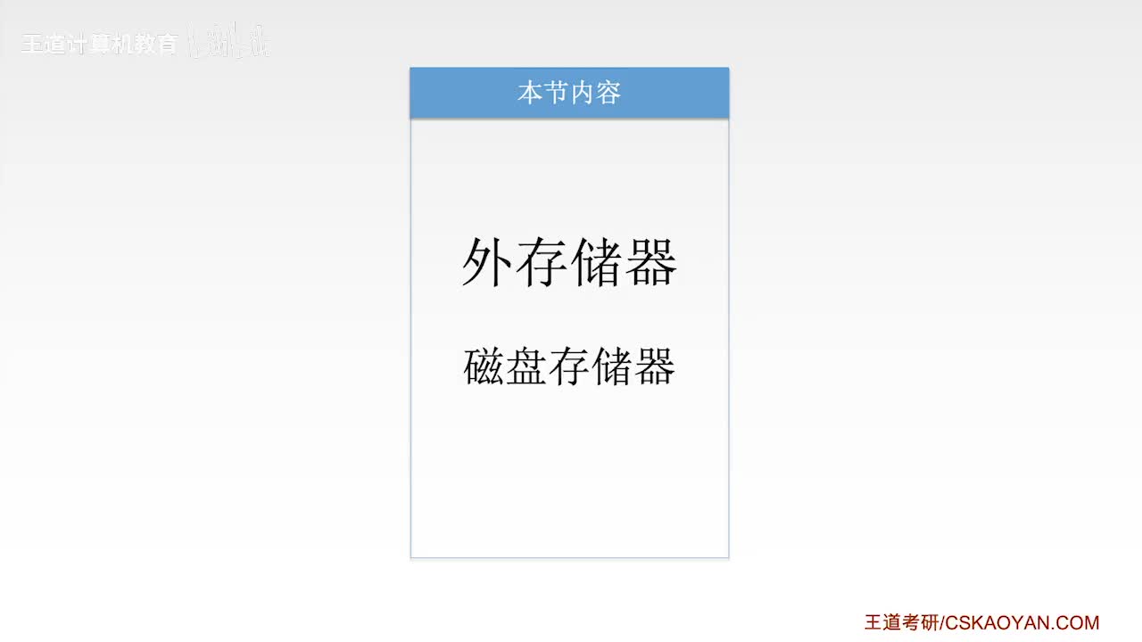 3.4.1_磁盘存储器