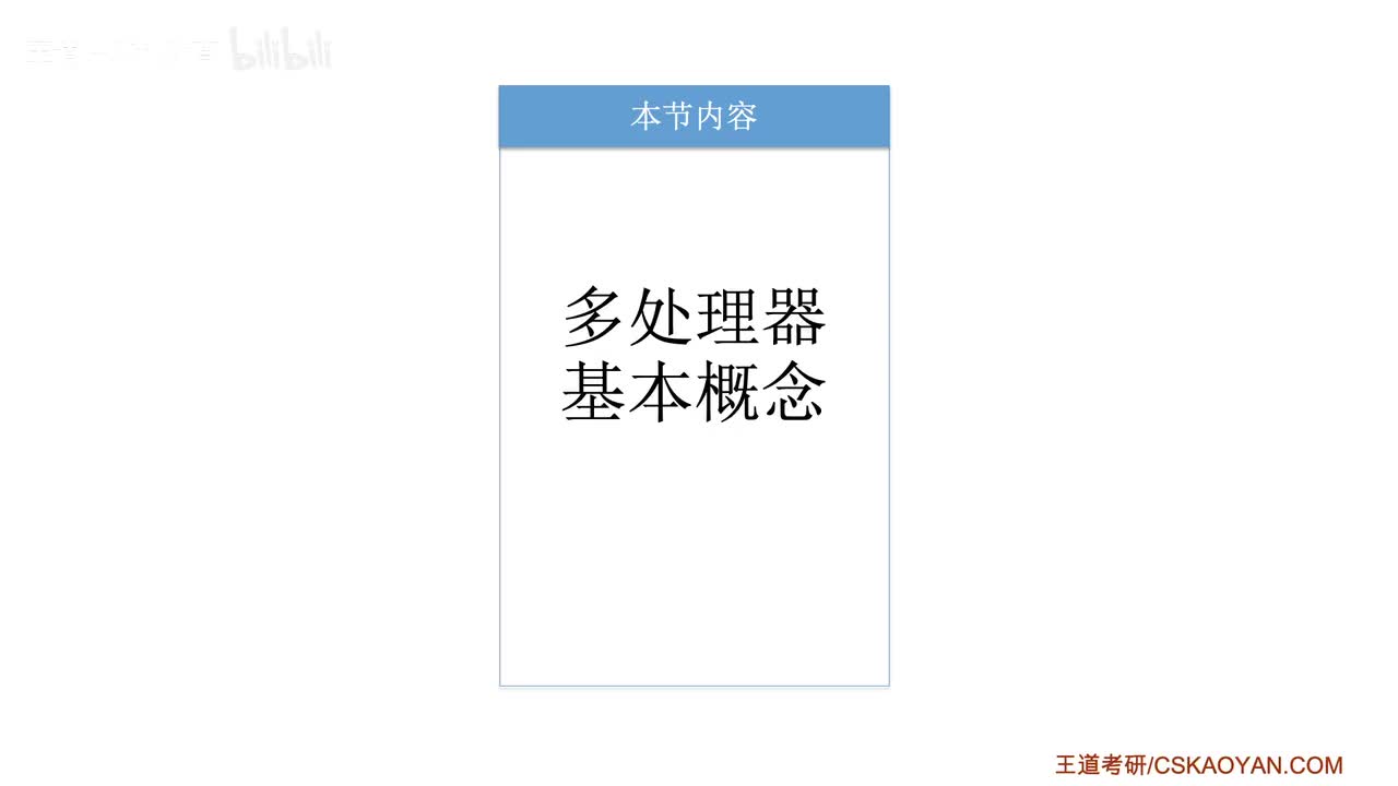 5.7_1_多处理器系统的基本概念