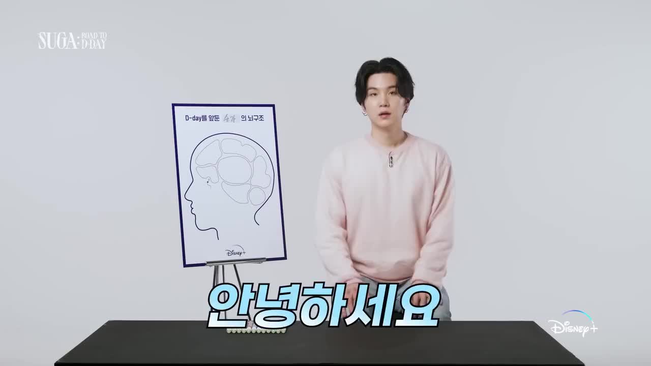 面临D-DAY的SUGA的内心想法