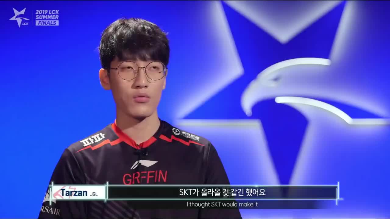 （无中字）GRF vs SKT 19夏决垃圾话