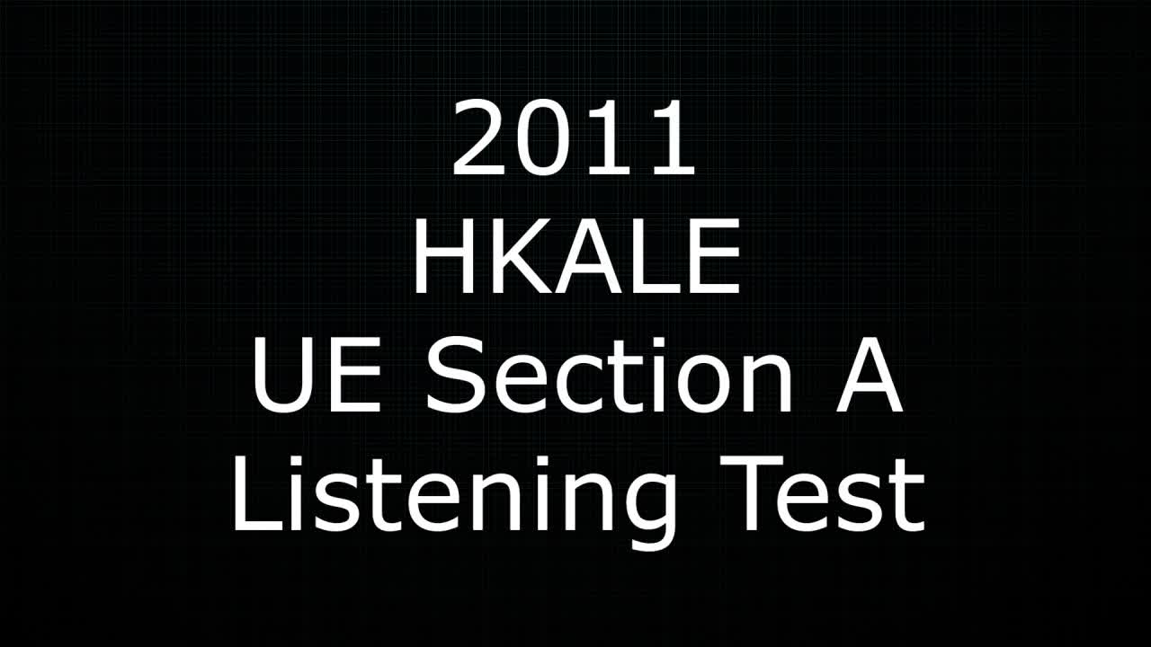 UE Listening 2011