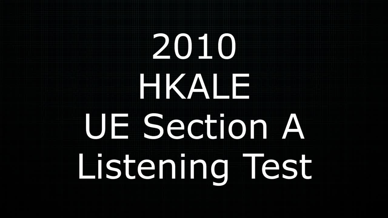 UE Listening 2010
